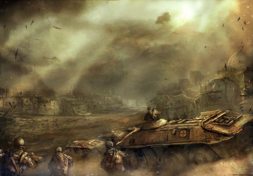 Постапокалипсис танки