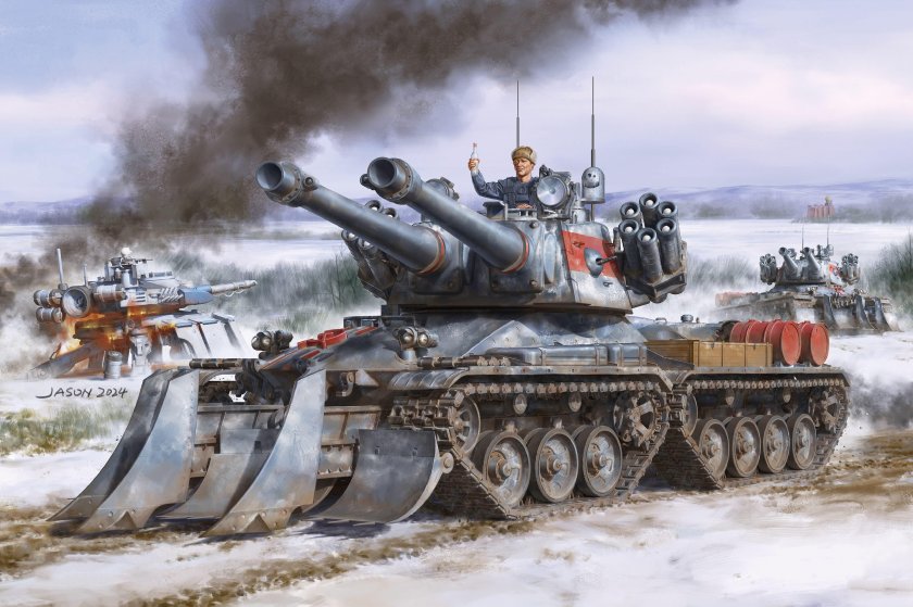 Модель танка