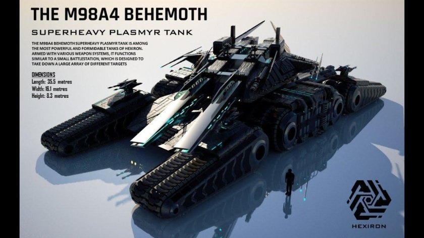 Танки будущего Hexiron