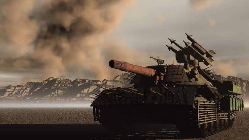 Постапокалипсис танк