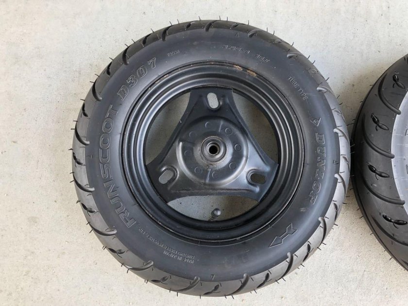 Yamaha jog на 12 колесах