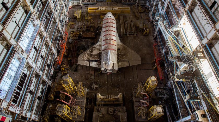 Байконур заброшенный Буран