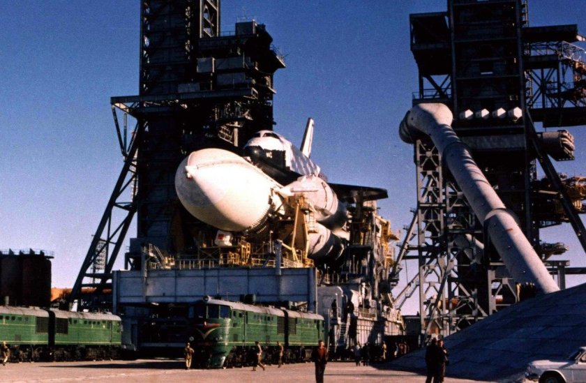 Байконур 110 площадка Буран