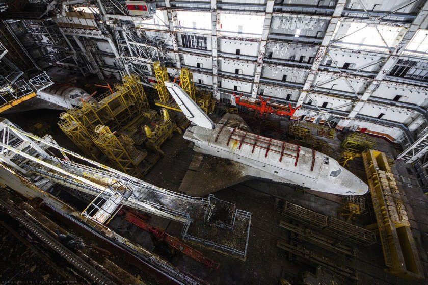 Байконур Буран ангар