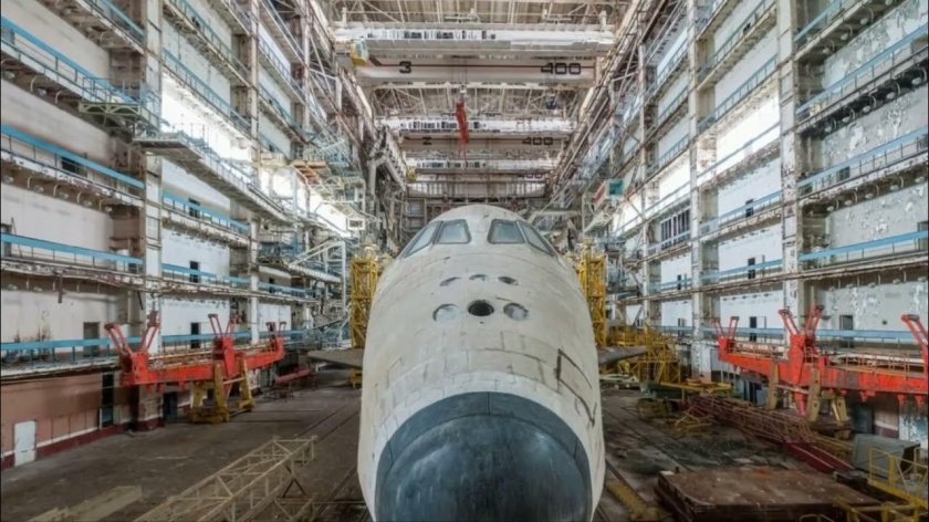 Байконур Буран ангар