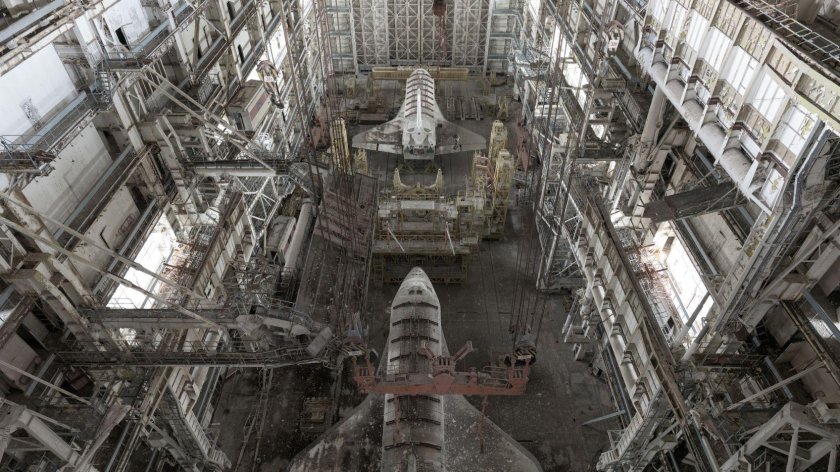 Шаттл Буран Байконур