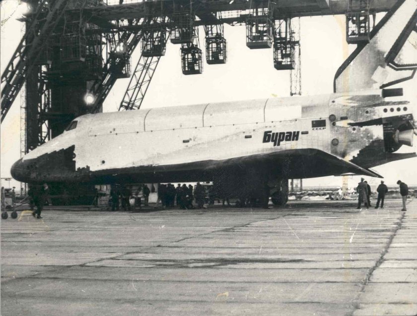 Буран на байконуре