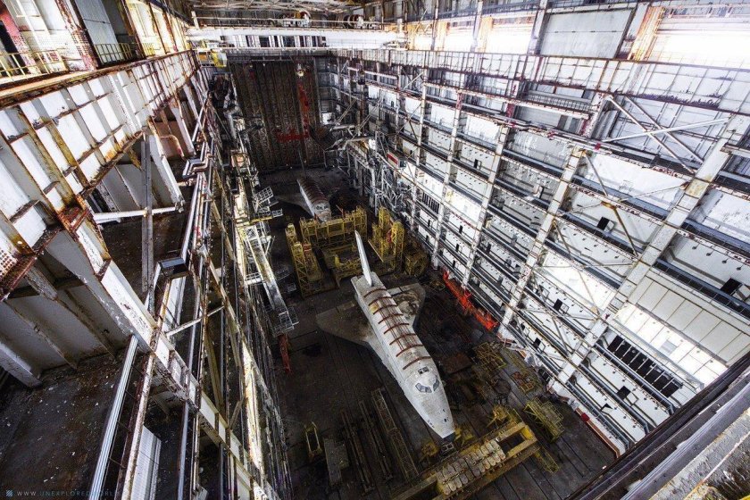 Байконур Буран ангар