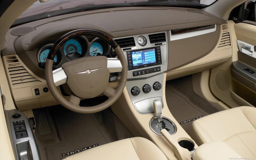 Chrysler sebring 2008 салон