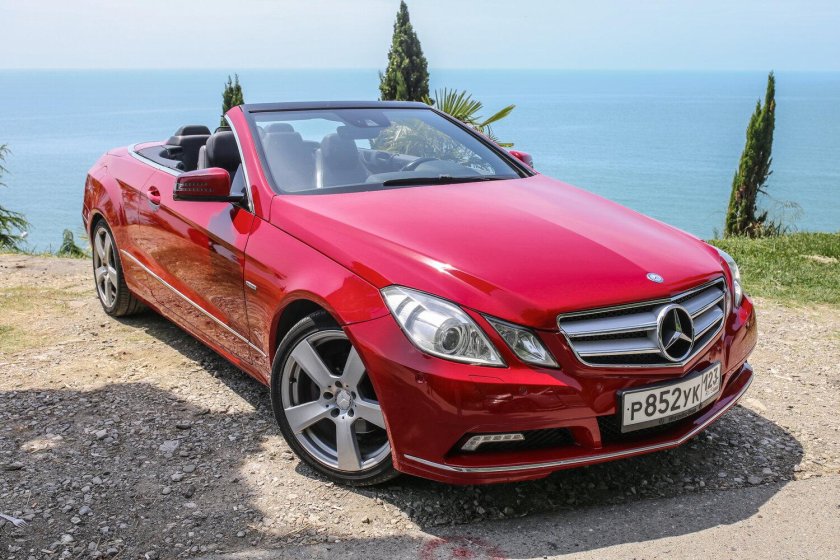 Кабриолет мерседес