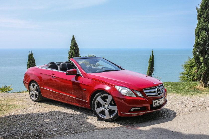 Mercedes benz кабриолет