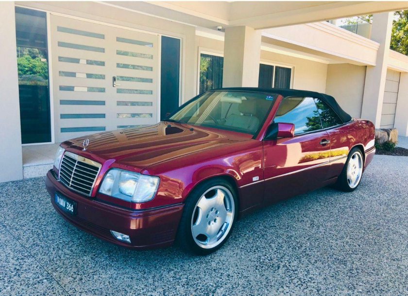 Мерседес 124 кабриолет