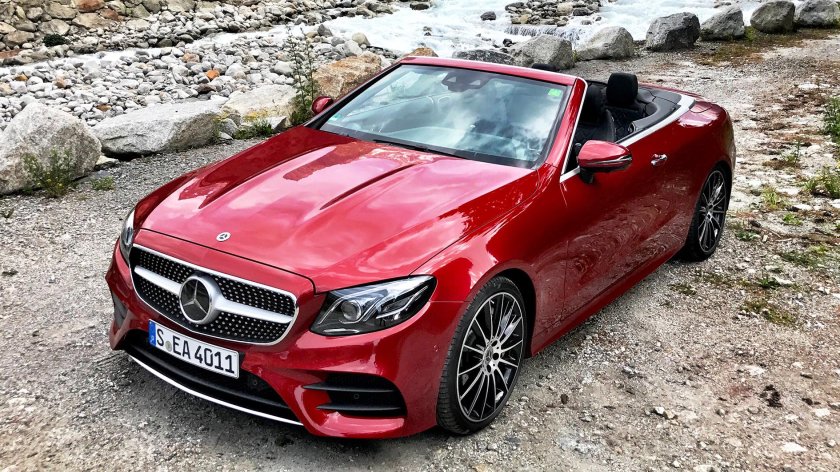 E300 кабриолет Mercedes