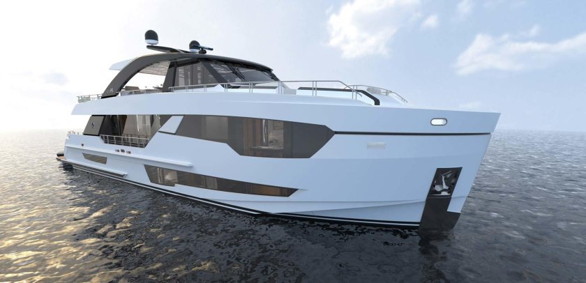 Яхта Ocean Alexander 100