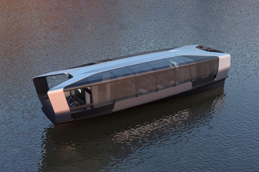 Речной трамвайчик в Москве 2022