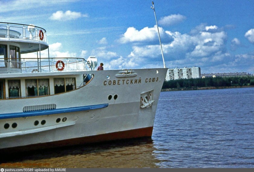Теплоход Советский Союз Речной