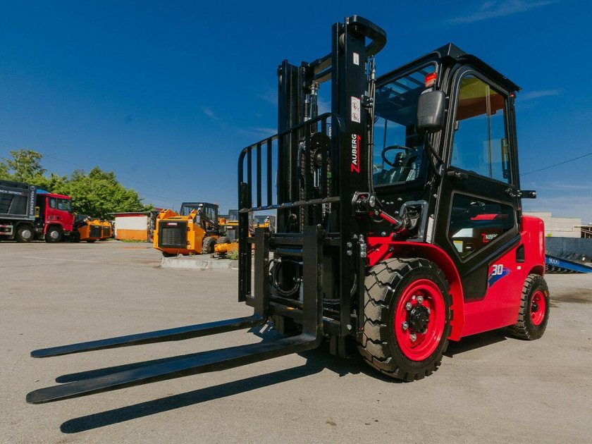 Zauberg погрузчик вилочный