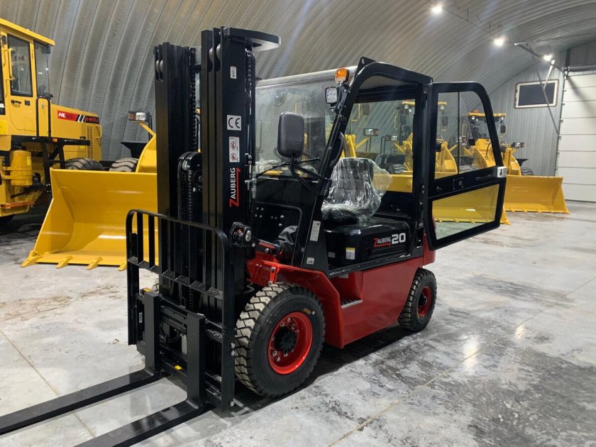 Zauberg погрузчик вилочный