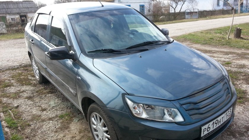 Цвет 672 Лада Гранта