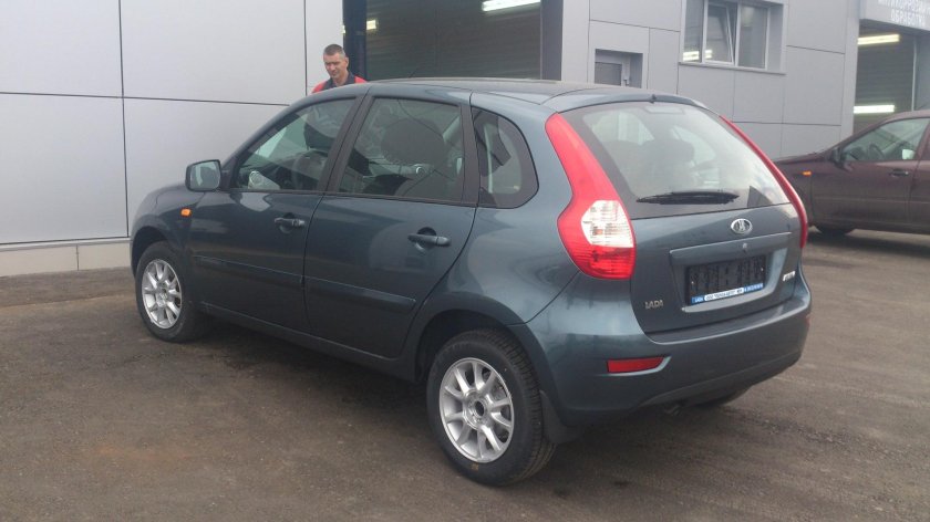 Лада Калина 2 цвет Одиссей