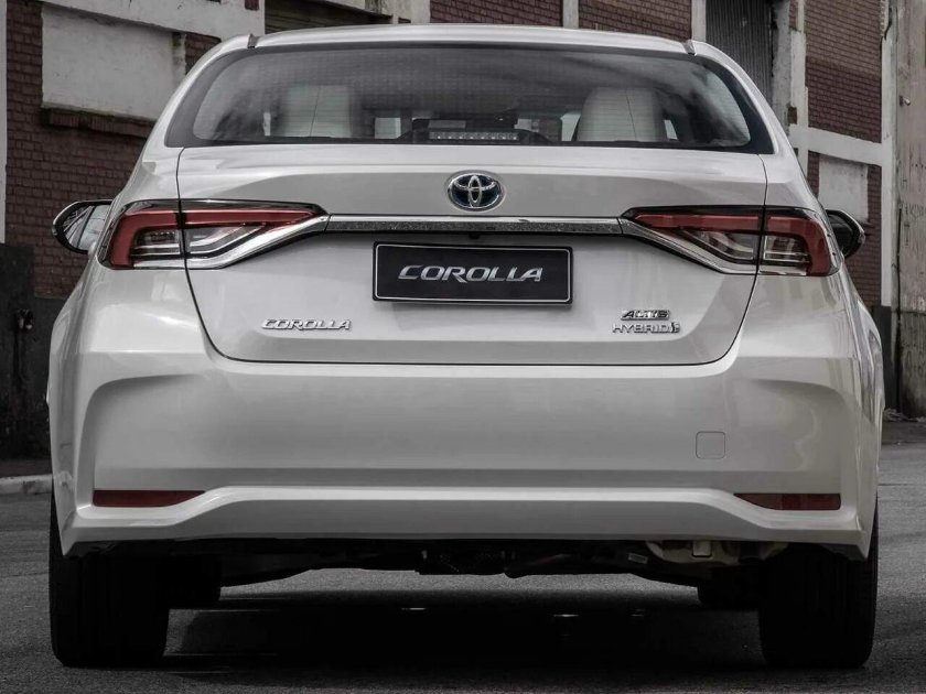 Corolla 2020 сзади