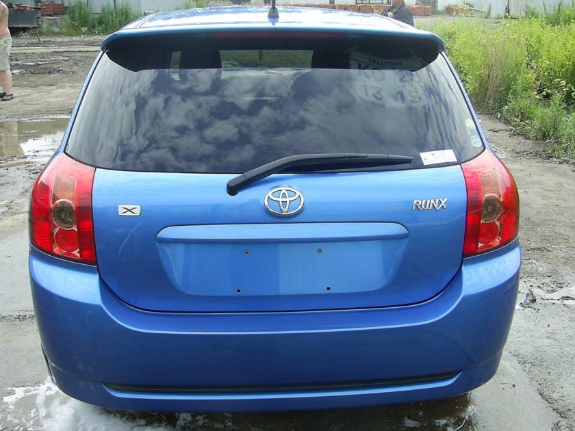Toyota Corolla 2006 хэтчбек синий