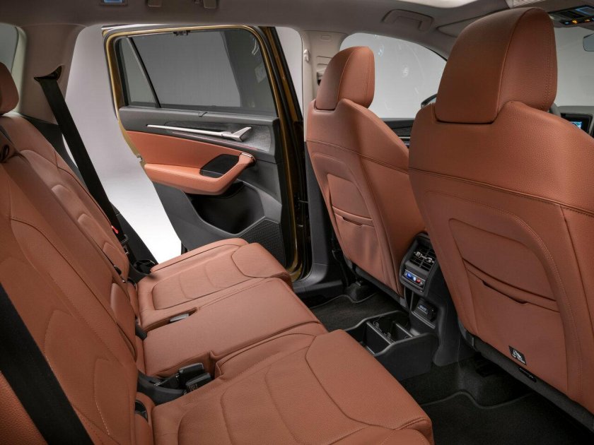 Skoda kodiaq 2025 салон