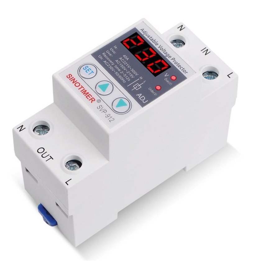 Реле контроля напряжения и тока SINOTIMER SVP-916 80a