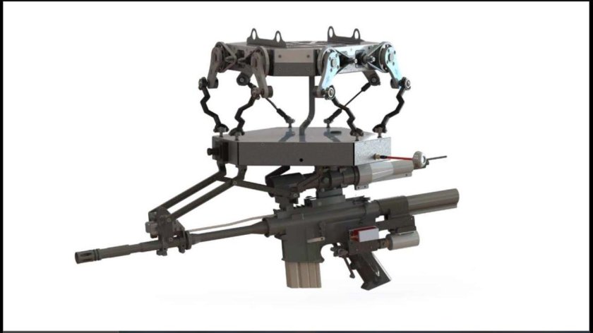 Скорпион боевой телеуправляемый армейский робот