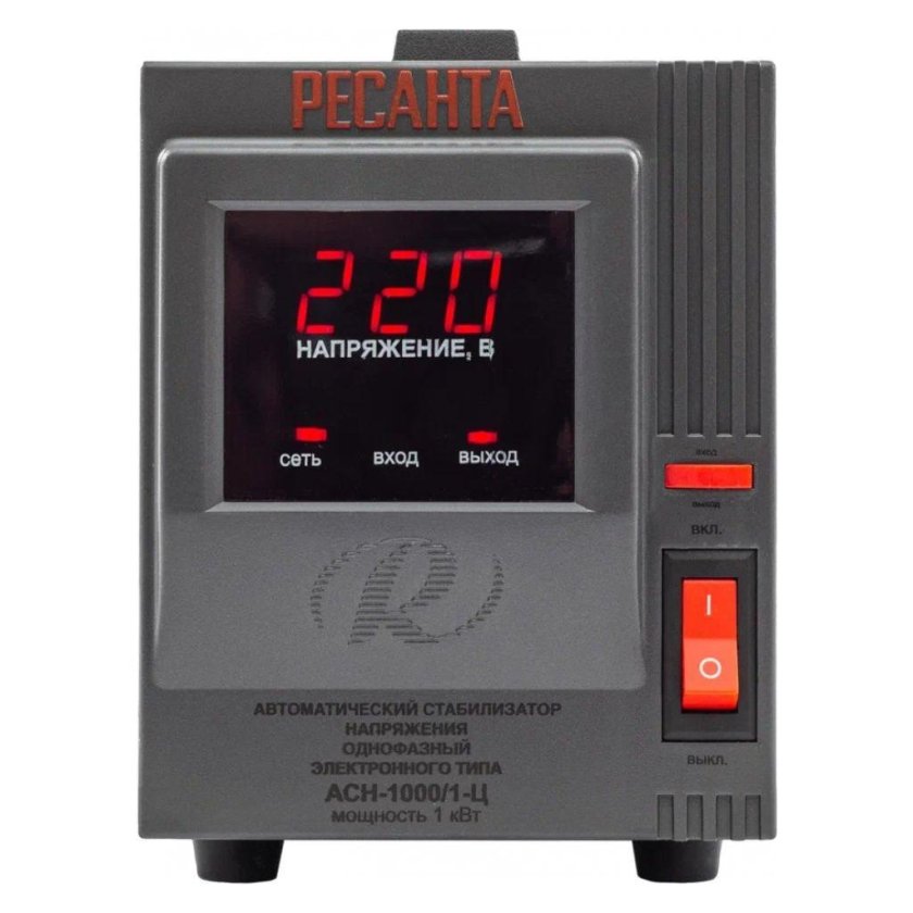 Стабилизатор напряжения ресанта асн 1000 1 ц