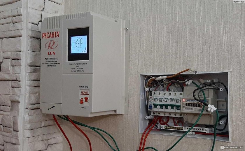 Стабилизатор напряжения Ресанта АСН 5000н/1-ц