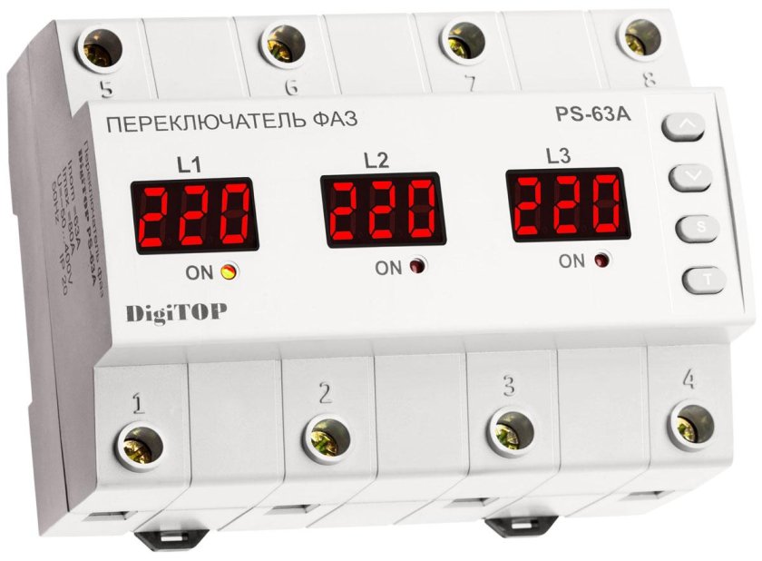 Переключатель фаз digitop ps-63a