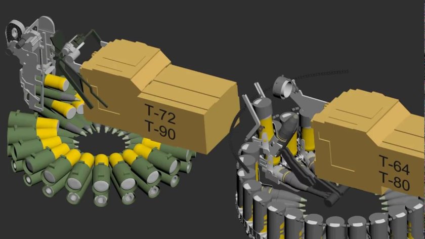 Автомат заряжания т-80