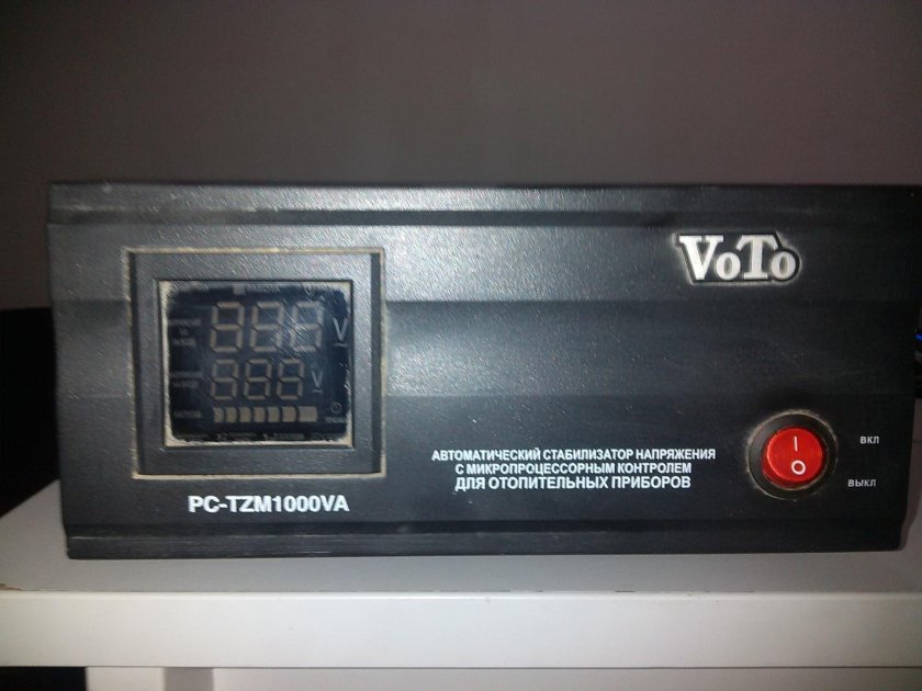 Стабилизатор напряжения вото PC-tzm1000va