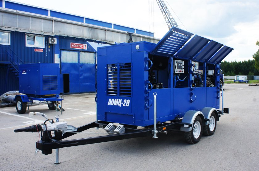 Передвижная электростанция