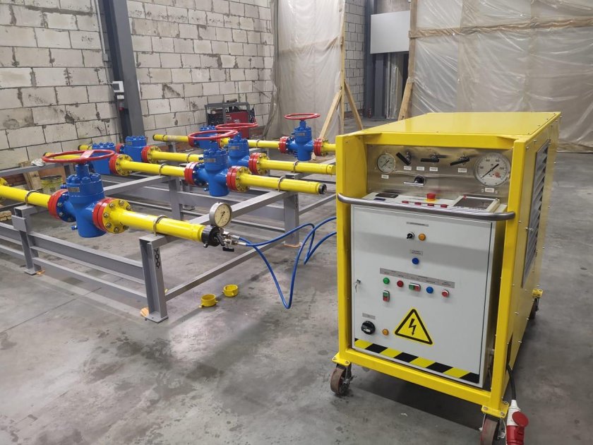 Стенд испытательный гидравлический СГН 110
