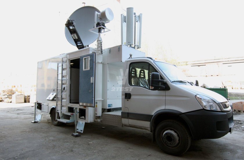 МЕГАФОН КАМАЗ передвижная Базовая станция