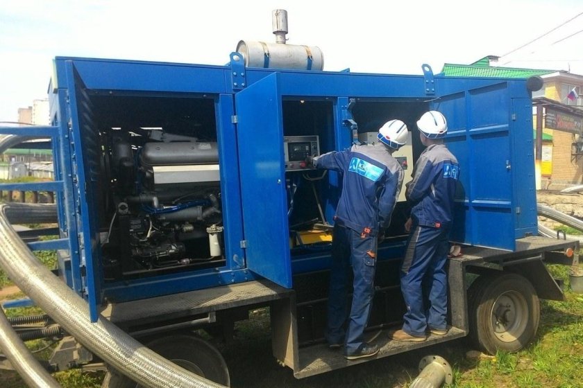 Опрессовка тепловых сетей