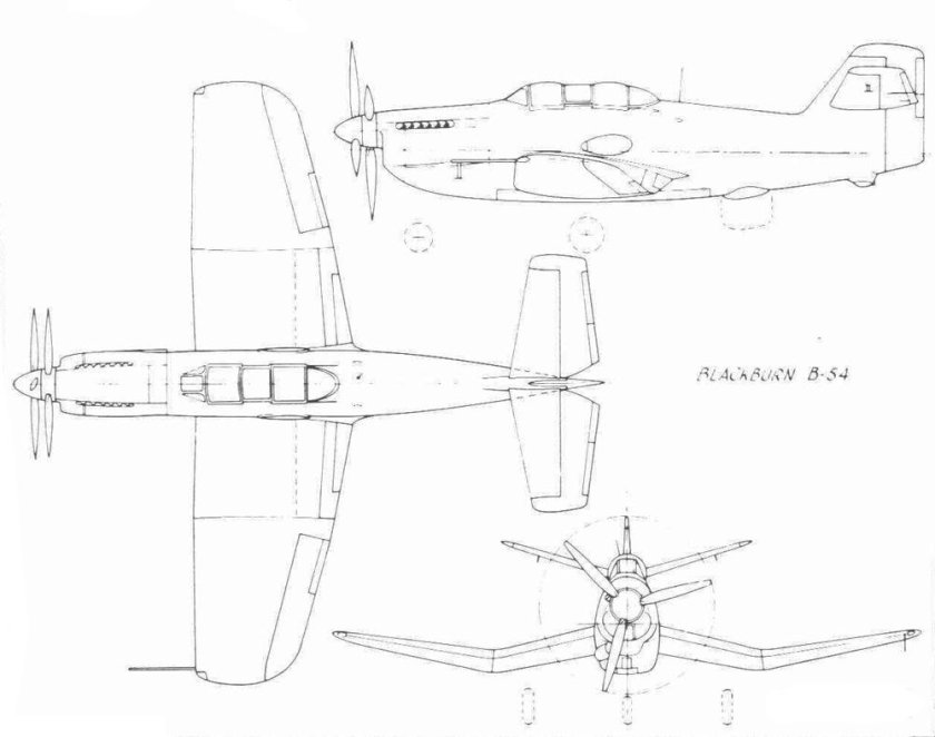 Самолеты Blackburn b54