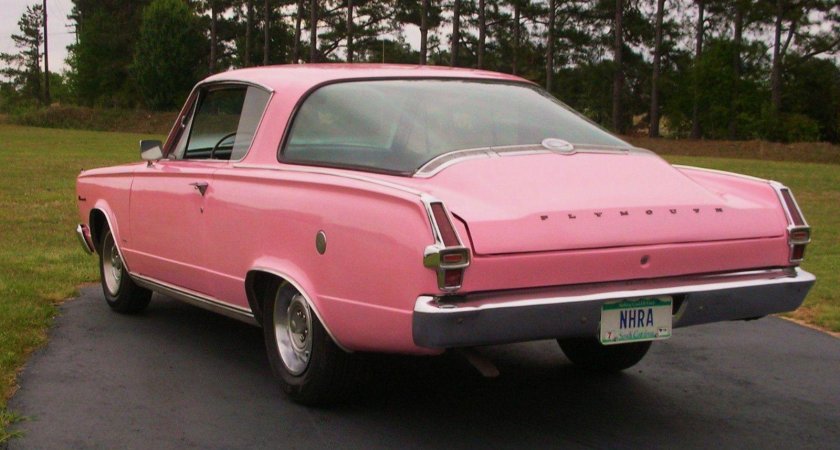 Plymouth розовый