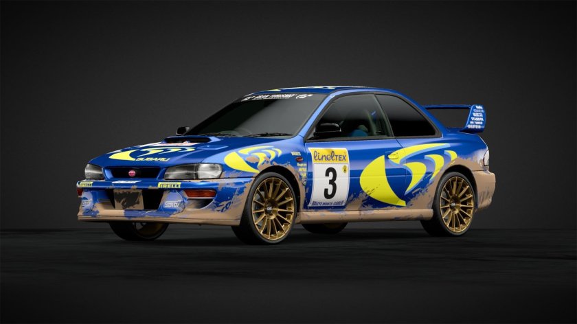 Раллийный Subaru Legacy