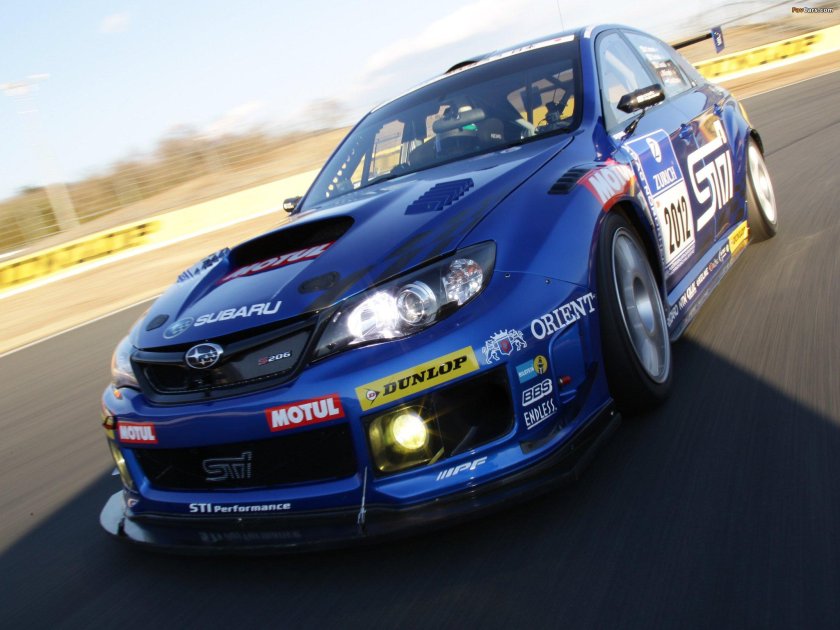 Субару Импреза WRX STI 2012