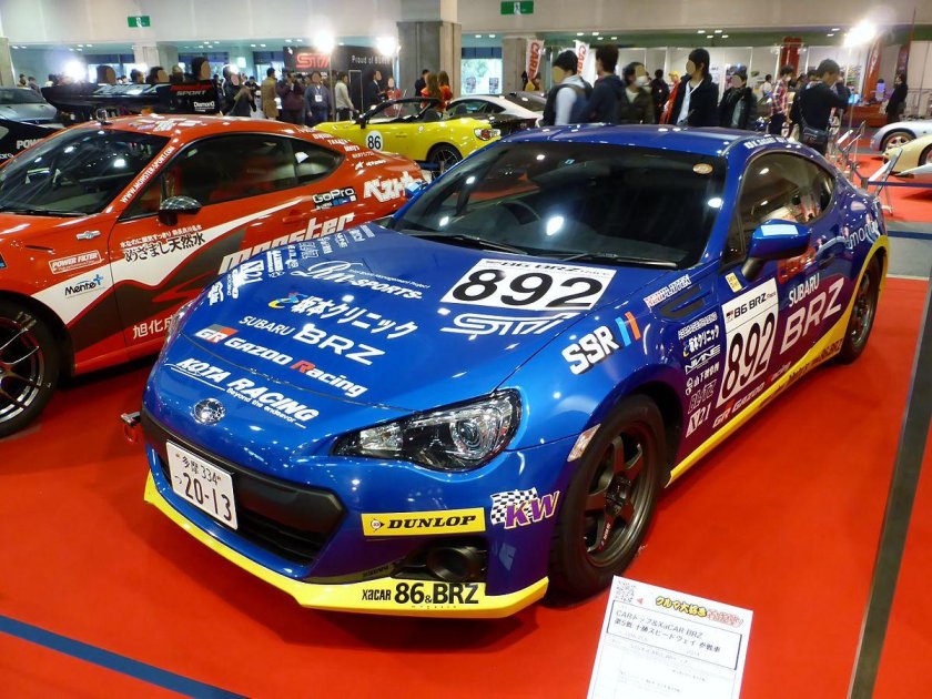 Subaru BRZ гоночная