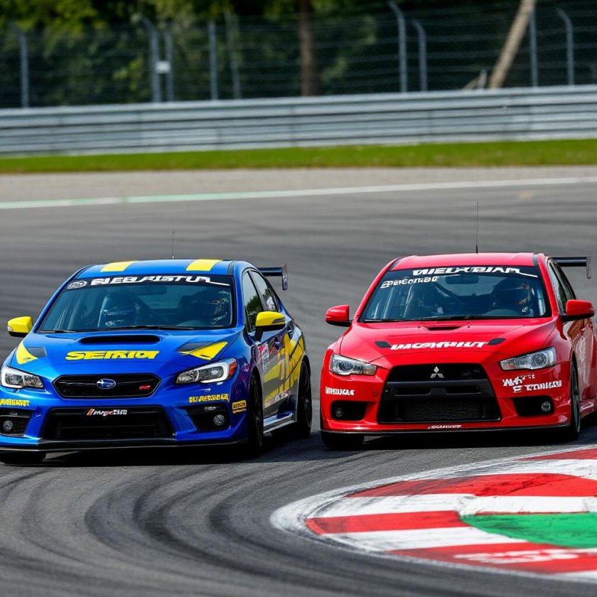 Subaru wrx sti nurburgring