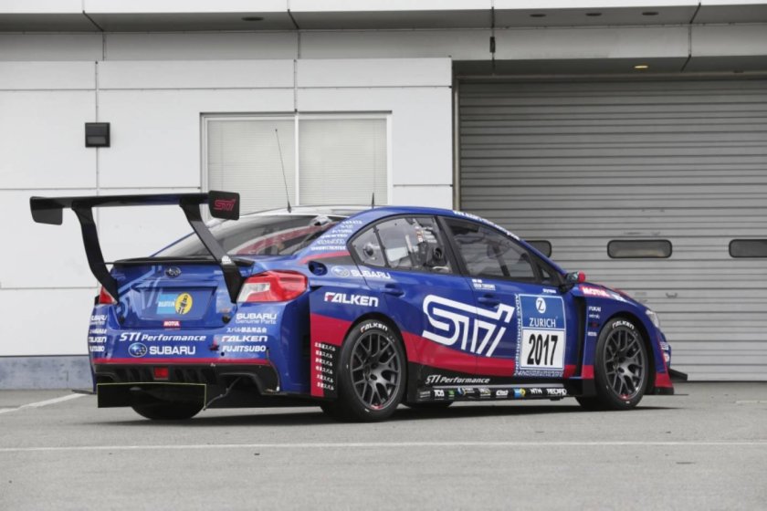 Субару WRX STI гоночная