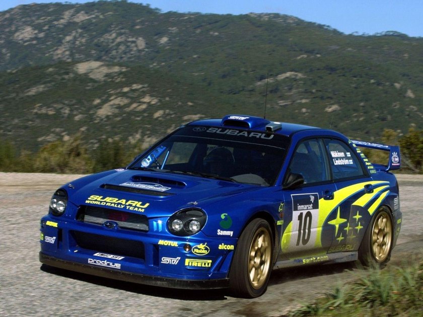 Subaru Impreza WRX STI WRC 2001