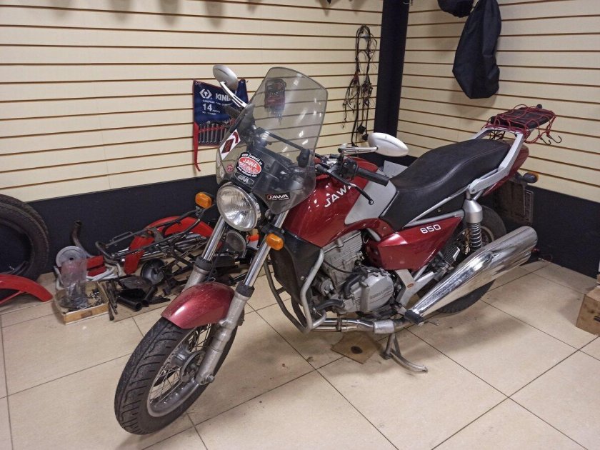 Мотоцикл jawa