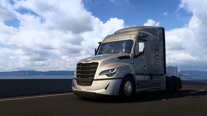 American truck simulator freightliner cascadia