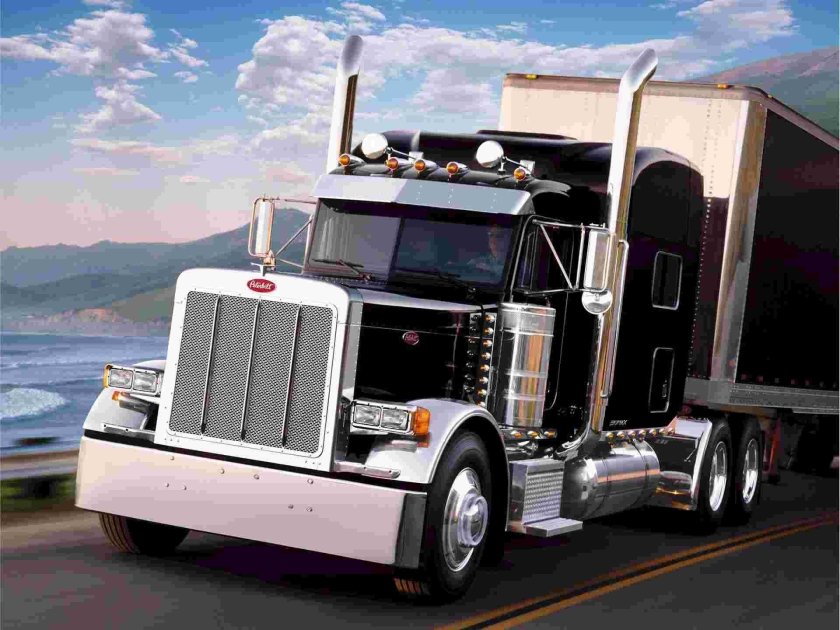 Грузовик peterbilt 379