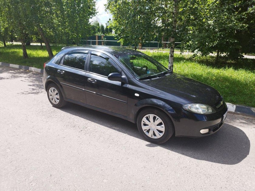 Chevrolet Lacetti 2012 черная